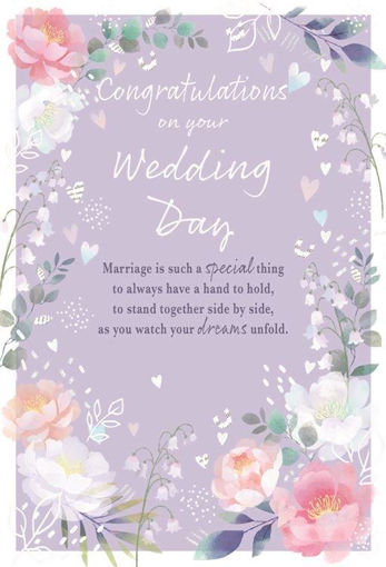Picture of CONGRATULATIONS ON YOUR WEDDING DAY
